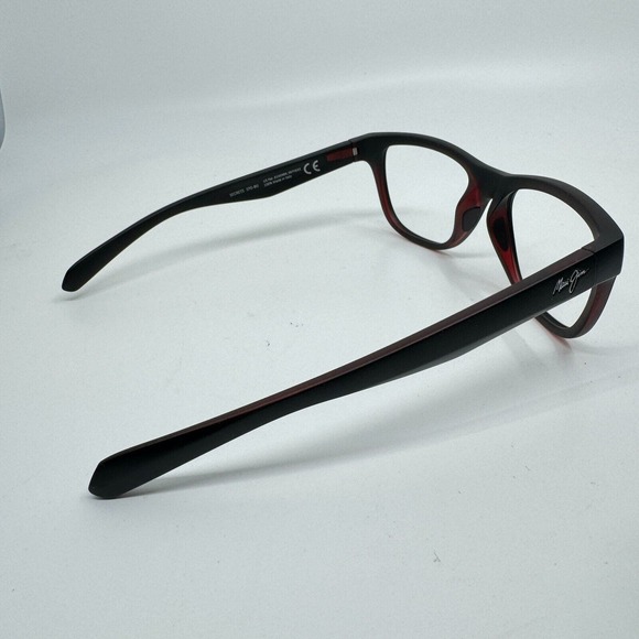 Maui Jim Sunglasses Frame MJ767-02MB 56-17-135 SECRETS STG-BG Black/Red H10672 - Picture 4 of 7